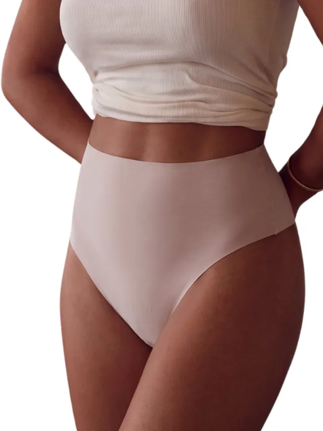 Janira Perfect Curves High Tanga | Soft Nude