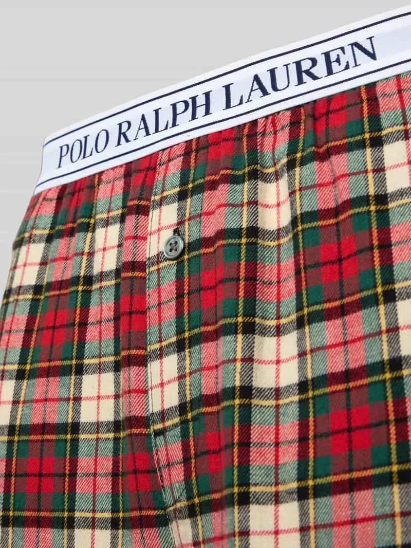 Polo Ralph Lauren Relaxed fit pyjamabroek van puur katoen rood, foto 2