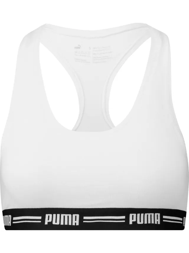 Puma bh topje Racer Back Top D-36 Wit
