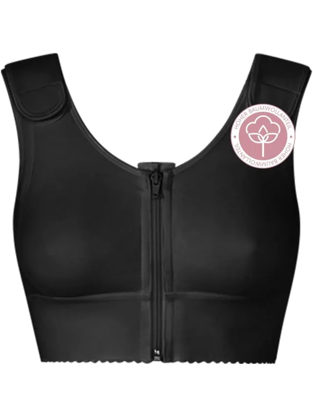 ABC breast care postoperatieve prothesebh compressie-bandage 519 Zwart
