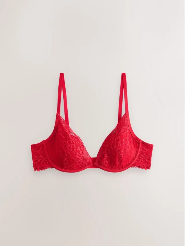 Next Dames - A-E Lace Bra - Rood Red