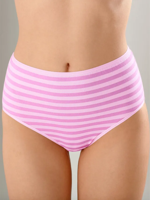 slip roze gestreept bont gestreept