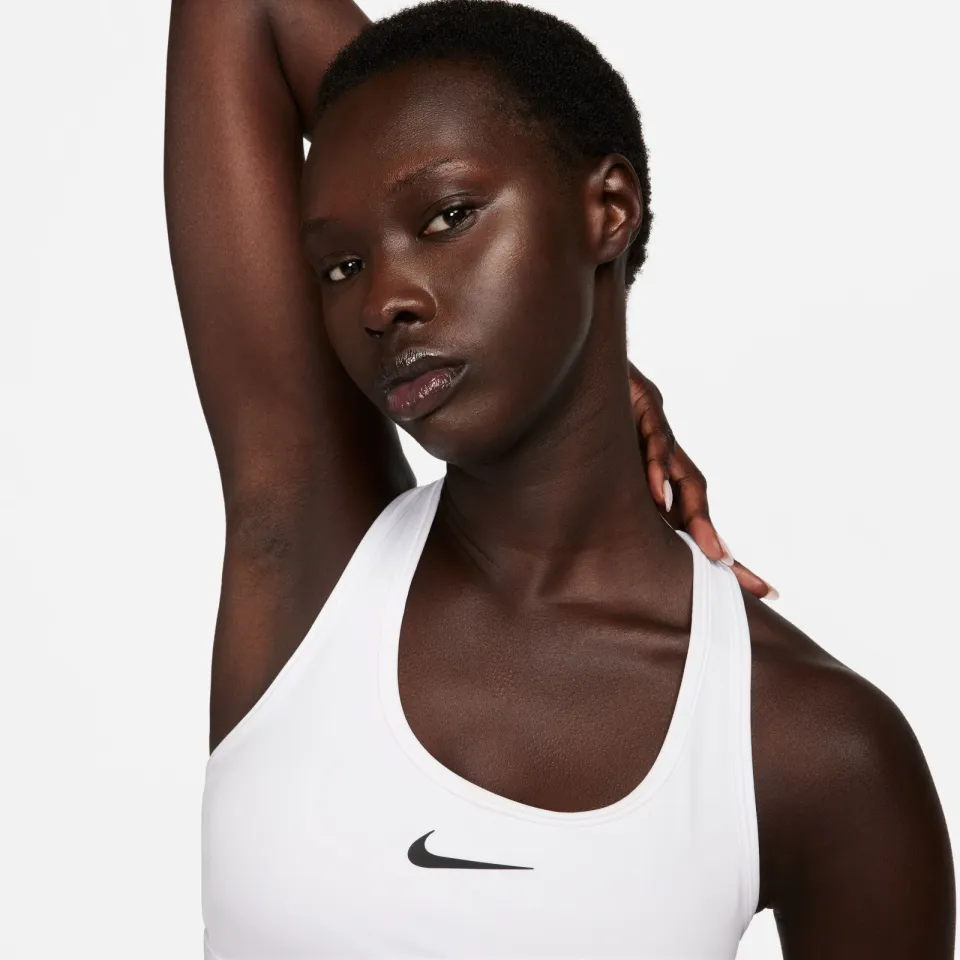 Nike Swoosh sportbeha wit, foto 6