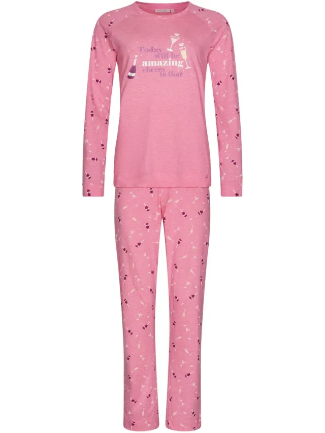 Rebelle Cin Cin - Pyjama - Katoen/Polyester - Roze