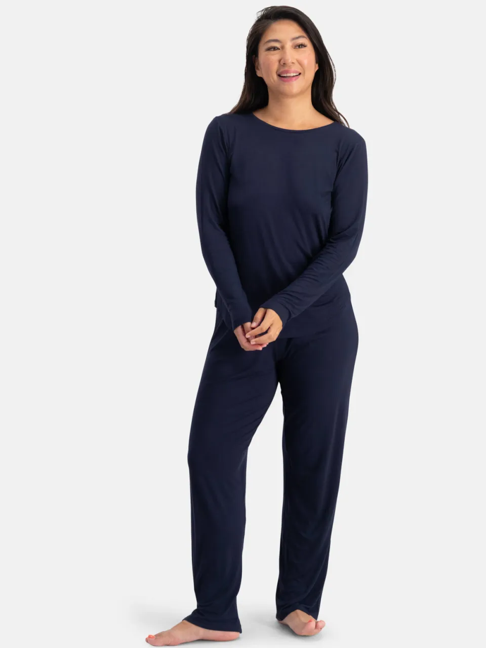 Bamboo Basics Nina pyjamaset donkerblauw, foto 4