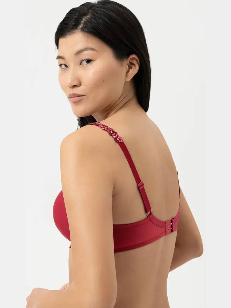 Mey Delightful T-shirt-bh met beugel koraalrood, foto 6