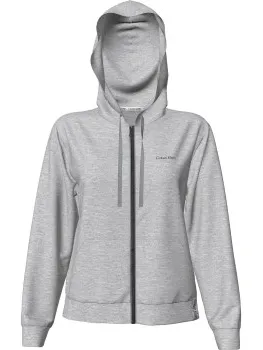 Calvin Klein Modern Cotton LW Full Zip Hoodie * Actie * Grijs