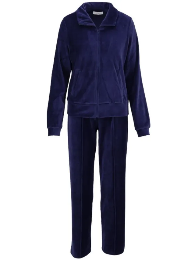 Ringella Nicki dames lounge set nachtblauw Ringella - Blauw - Maat - 44
