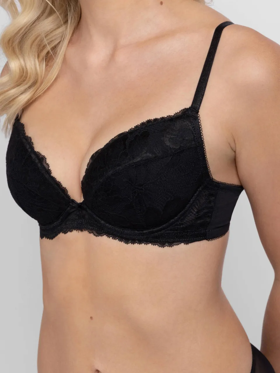 Dorina Perfect Lace voorgevormde beugelbh zwart, foto 4