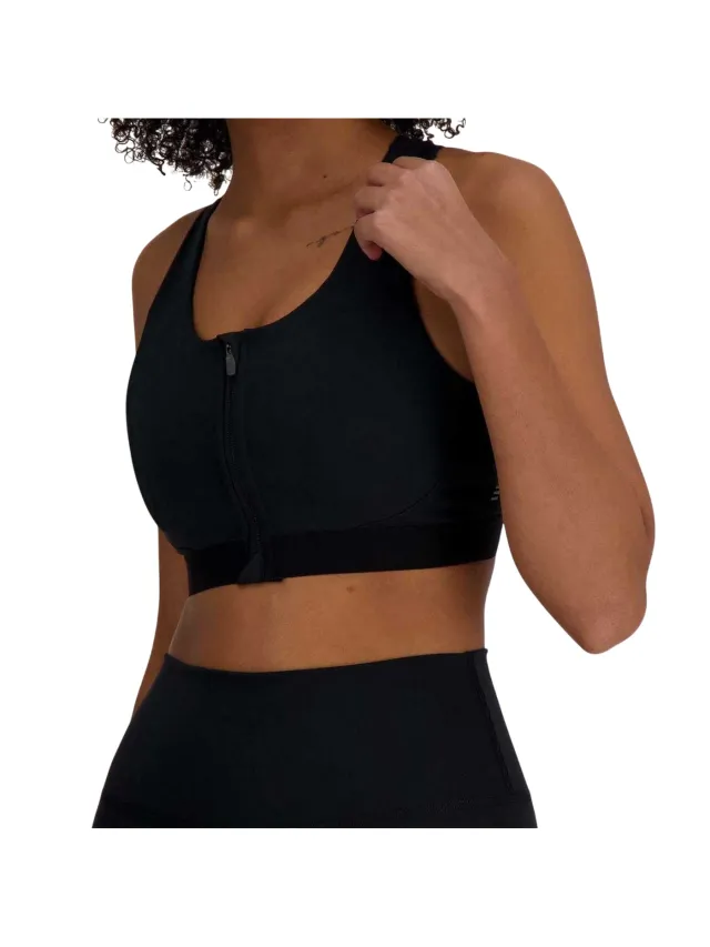 New Balance Sportbeha voor dames/dames (Zwart)