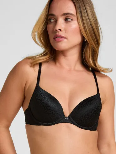 Hunkemöller Voorgevormde Beugel Bh Jackie Zwart