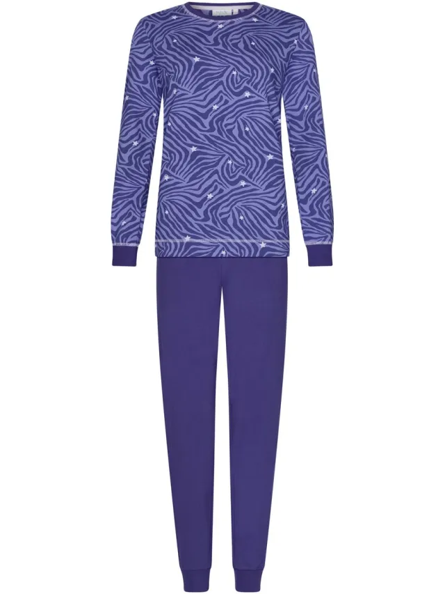 Rebelle Tiger Star - Pyjama - Katoen - Paars