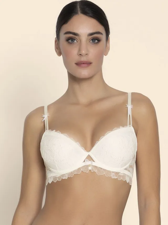 Lise Charmel Sublime Organza Push-up BH Ecru Nacre Wit