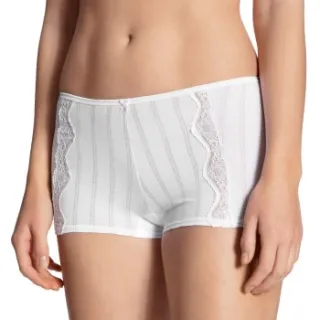 Calida Etude Toujours high-waist panty wit Zwart,Wit