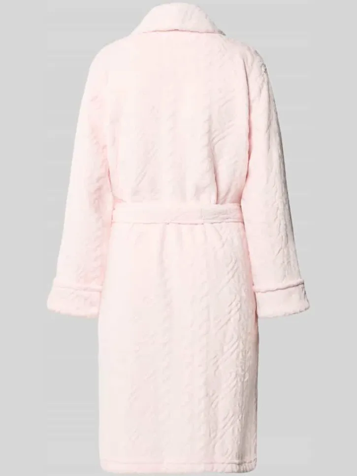 Lauren Ralph Lauren relaxed fit badjas met opgestikte zakken roze, foto 2