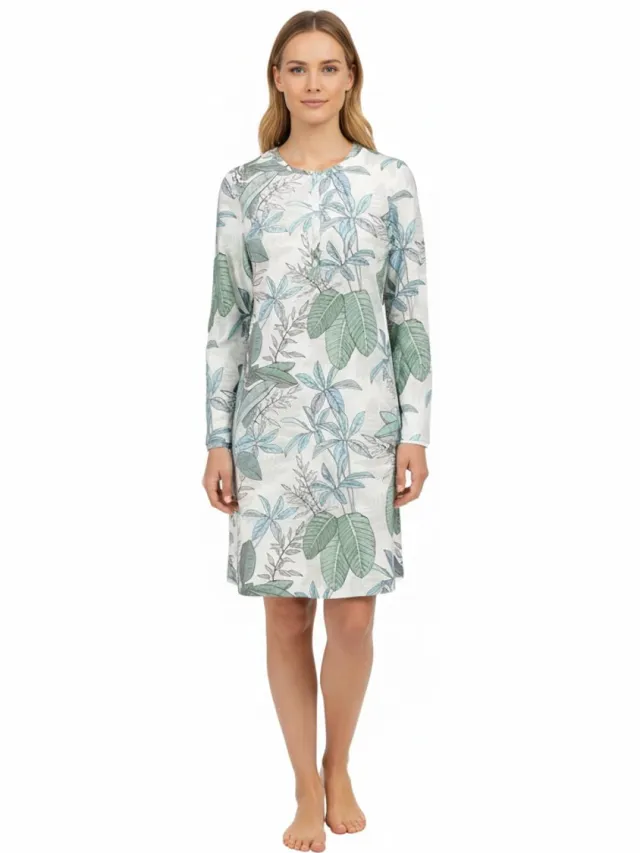 Ringella Elegant – Nachtkleed – 6511030 – Bunt Green – Groen