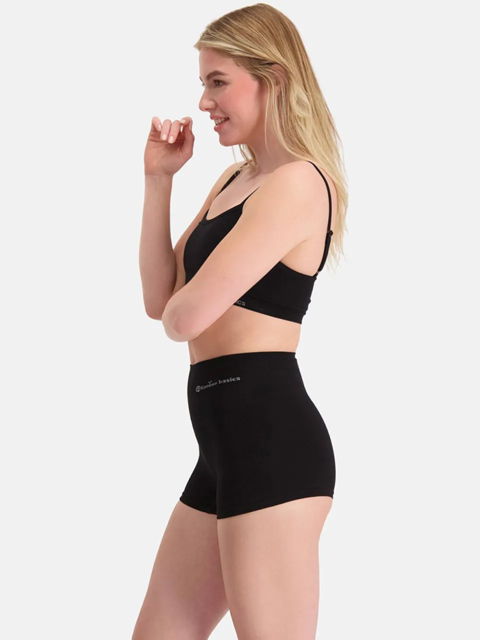 Bamboo Basics corrigerende short Stella met bamboe (set van 2) zwart, foto 3