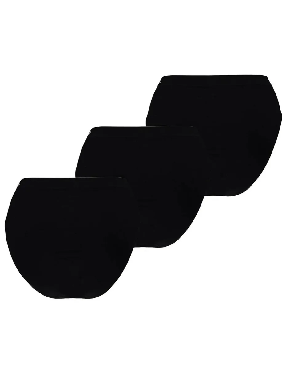 Apollo bamboe slip zwart