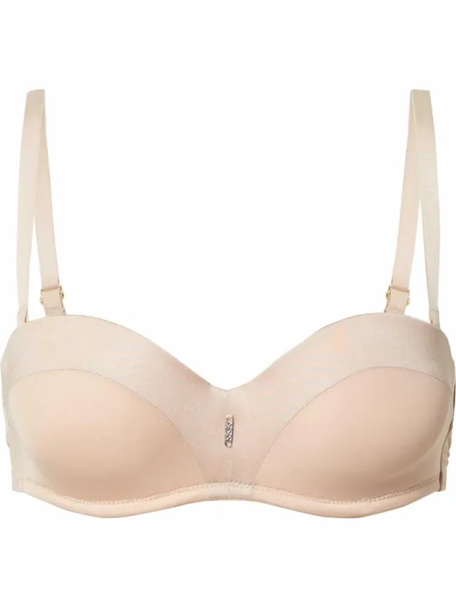 ESOTIQ Ondrea 34377 - Push-upbeha - Beige - 75C - Afneembare bandjes