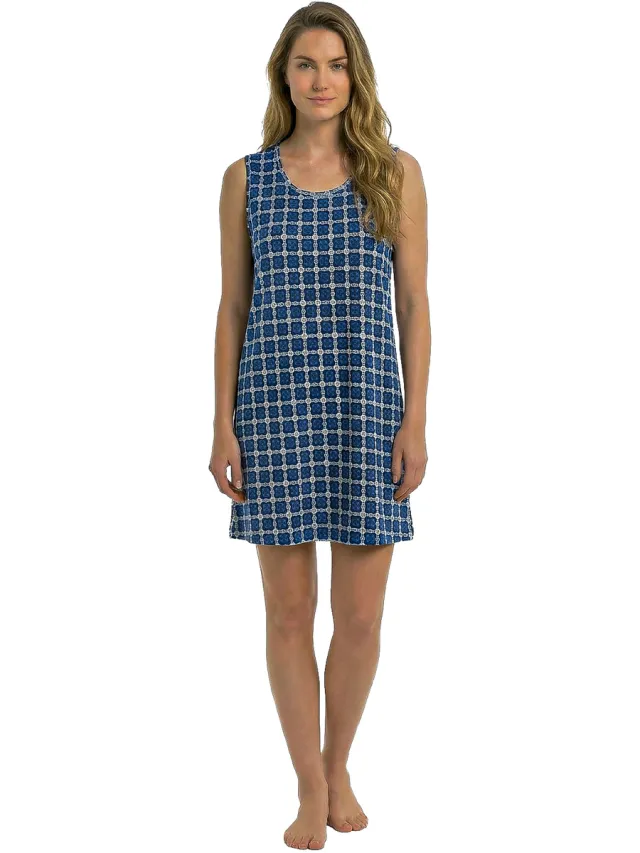 Kisses&Love KL45400 nachthemd blauw
