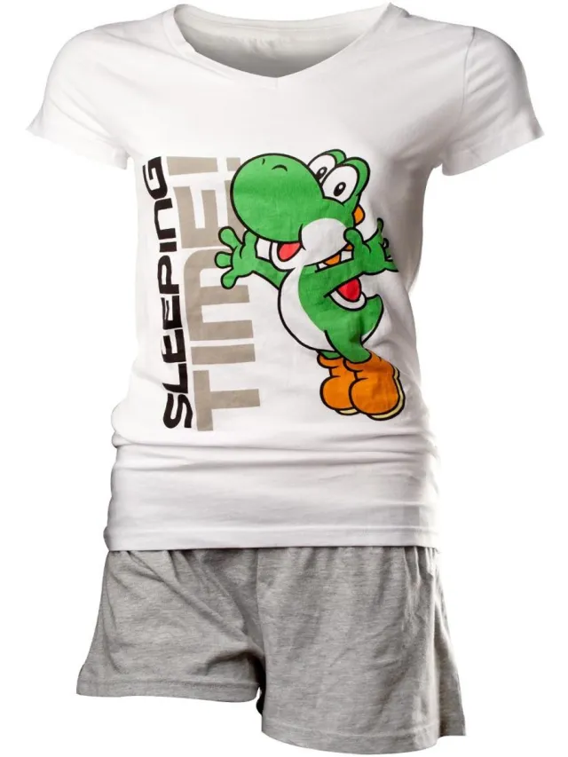 Nintendo Shortama White/Grey Yoshi Girl Wit