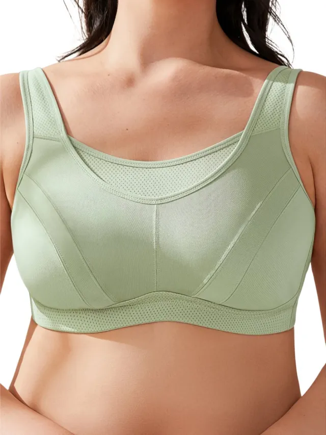 Currero BH Zonder Beugel - Strapless - Zonder Bandjes - Met Voorsluiting - Push-up Bh's - Comfort Beha - Comfortabel - Grote Sluiting - Groen - Cupmaat