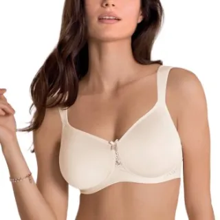 Anita Havanna comfort bh beige Beige,Zwart,Wit