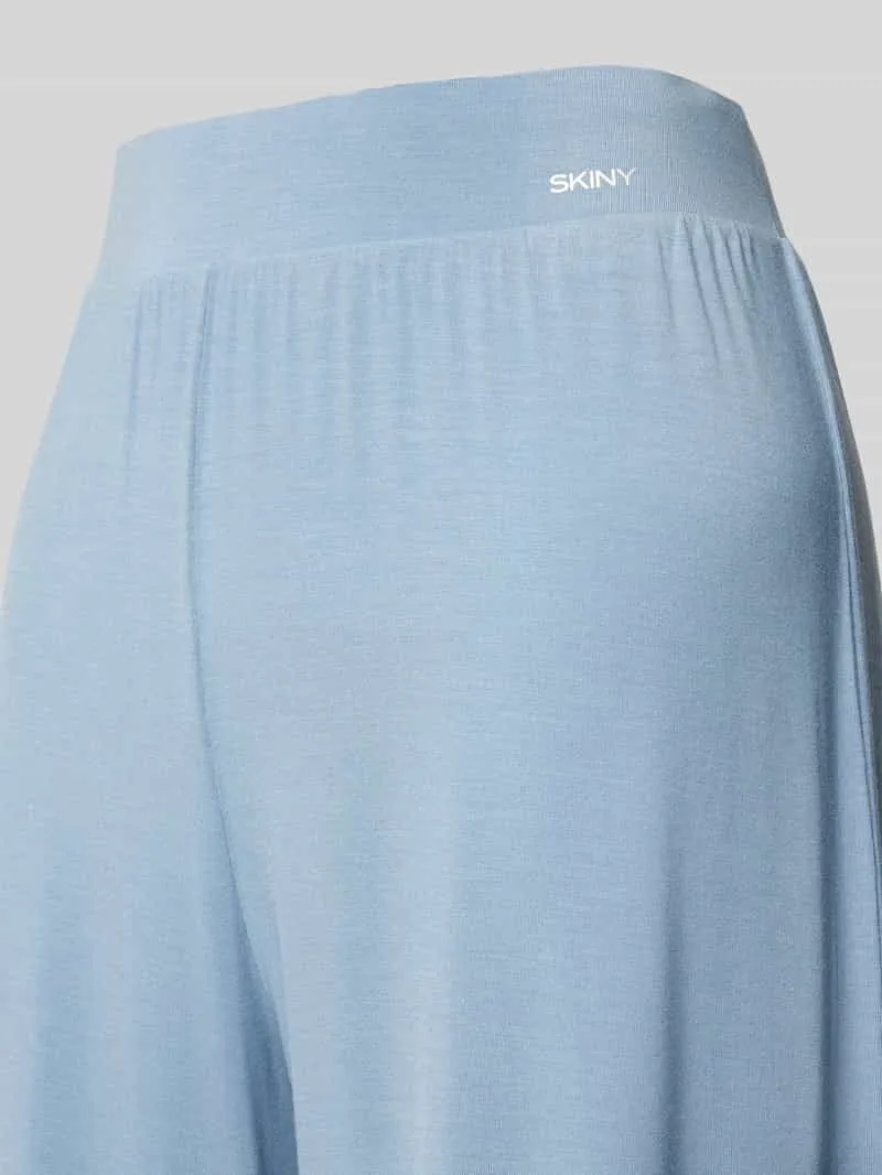 SKINY Pyjamabroek met elastische band lichtblauw, foto 2