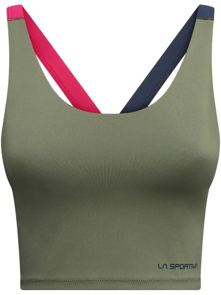 La-sportiva la sportiva Cosmosis Bra Tank sportbeha olijfgroen