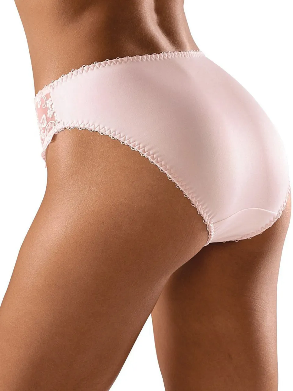 slip roze roze/crème
