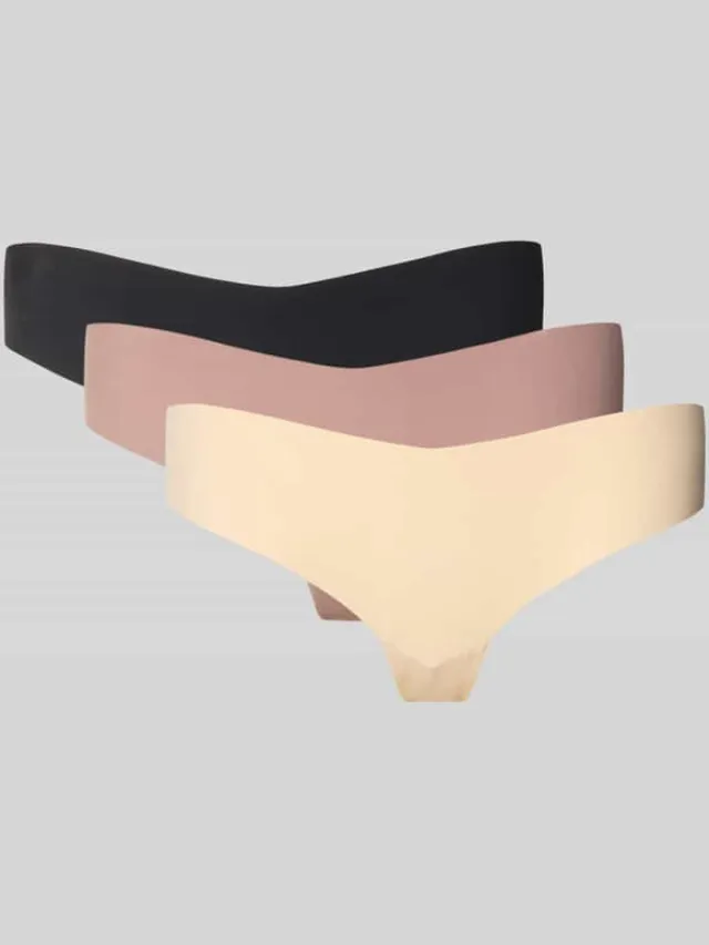 Dorina String in een set van 3 stuks, model 'AIRLITE' beige, foto 2