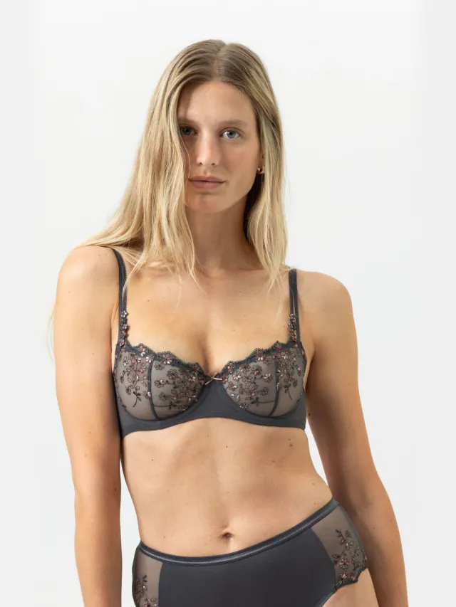 Mey Balconette-beha Serie Delightful Thunder Grey grijs
