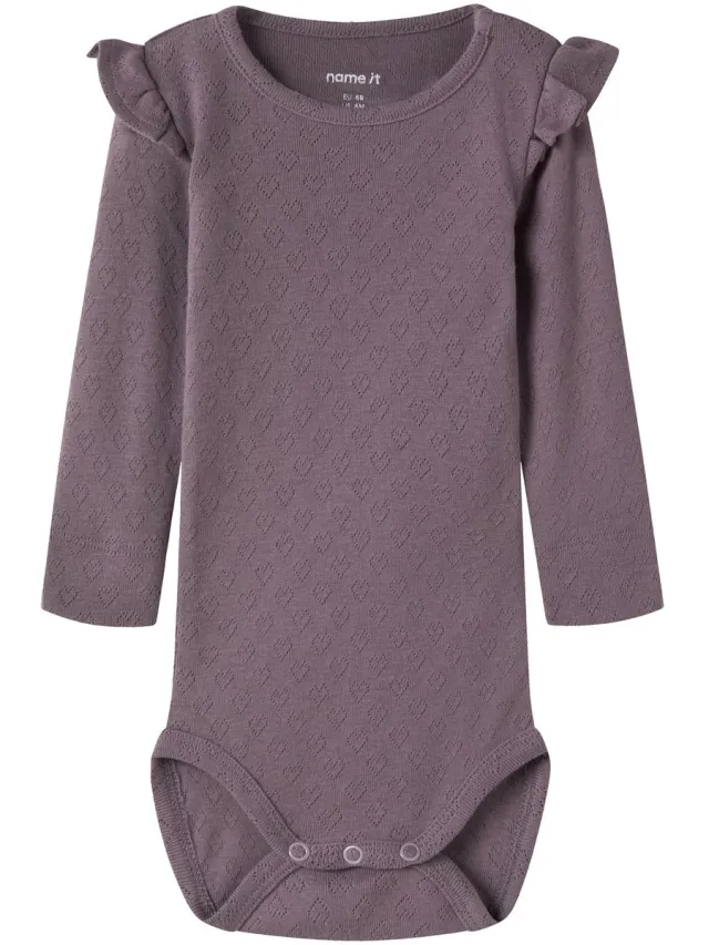 NAME IT Romper Biologisch katoen Moonscape1