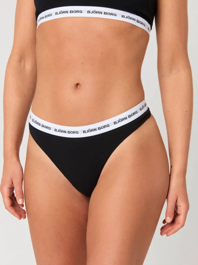 Björn Borg logo string zwart