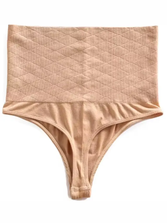 Scoby High-Waist String - Shapewear - Beige - 1 Stuks