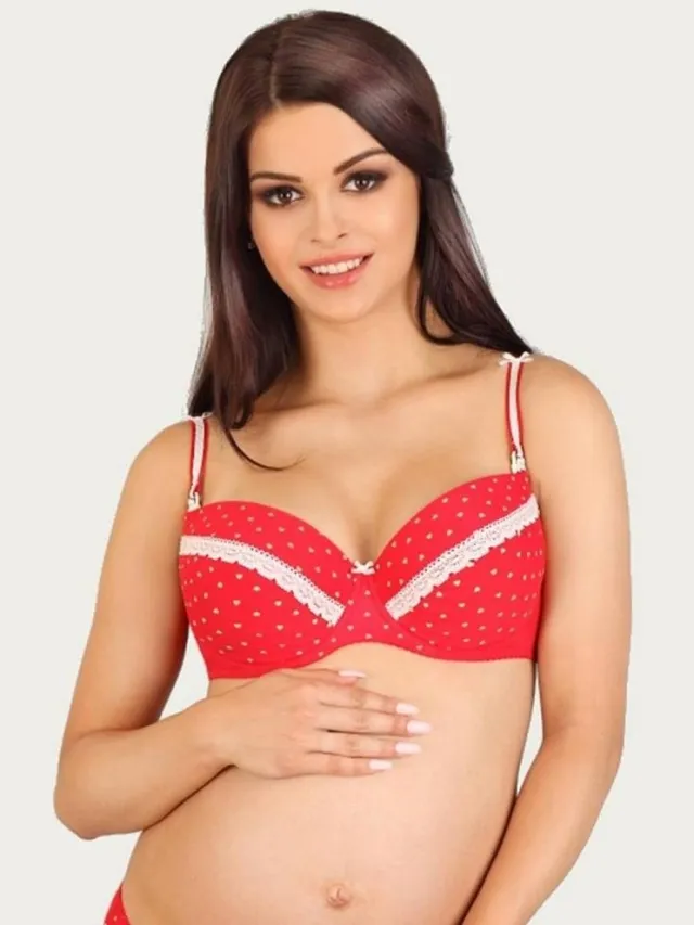 Lupoline Valentine Love voedingsbh rood