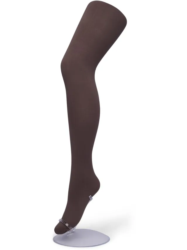 Bonnie Doon Opaque Comfort Panty 70 Denier Bruin Dames maat 36/38 S - Extra brede Comfort Boord - Tekent Niet - Kleedt Mooi af - Mat Effect - Gladde Naden - Maximaal Draagcomfort - Donkerbruin - Donker Bruin - Shopping Bag - BN161912.347