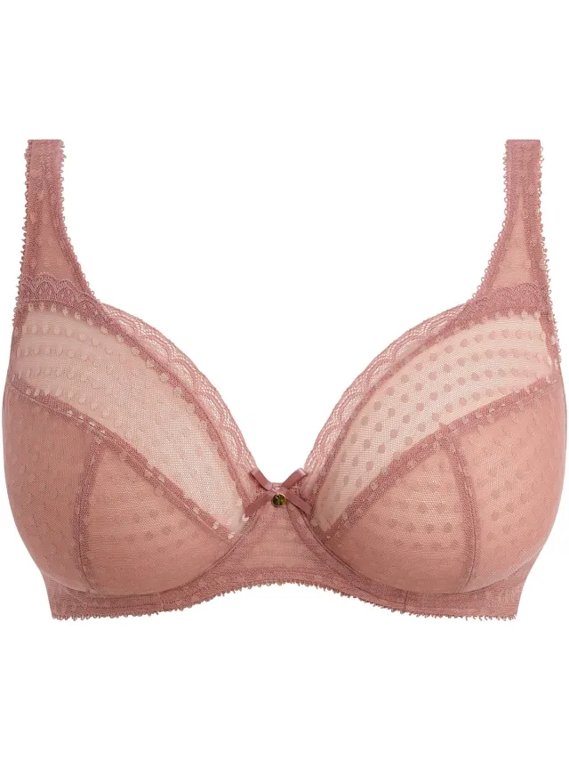 Freya SPOT-LIGHT- Dames Plunge Beha - ASH ROSE POWDER