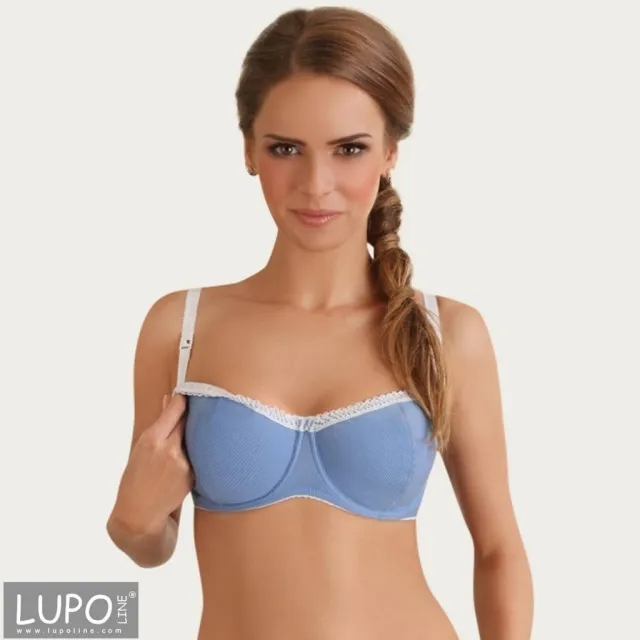 Lupoline 1396 voedingsbh blauw