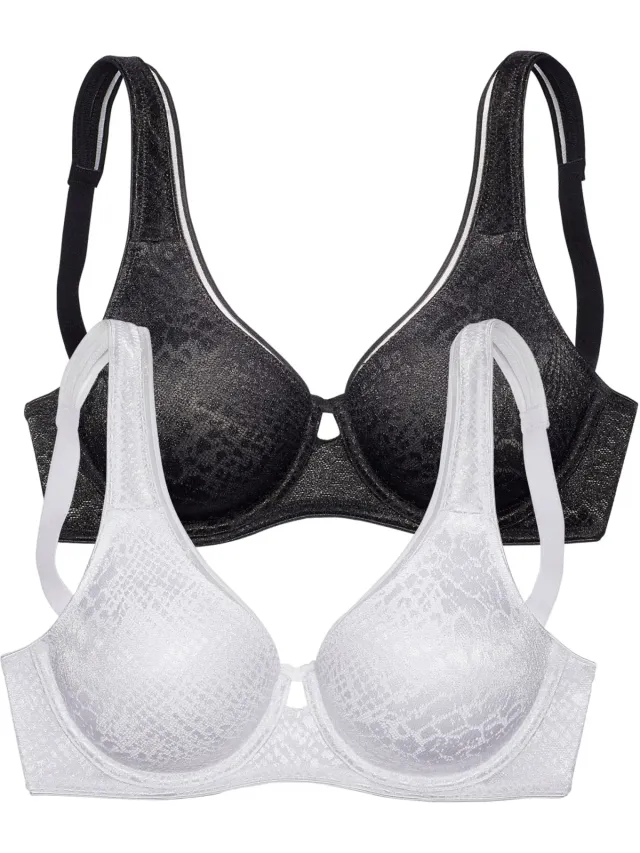 minimizer-beha set wit en zwart, foto 2