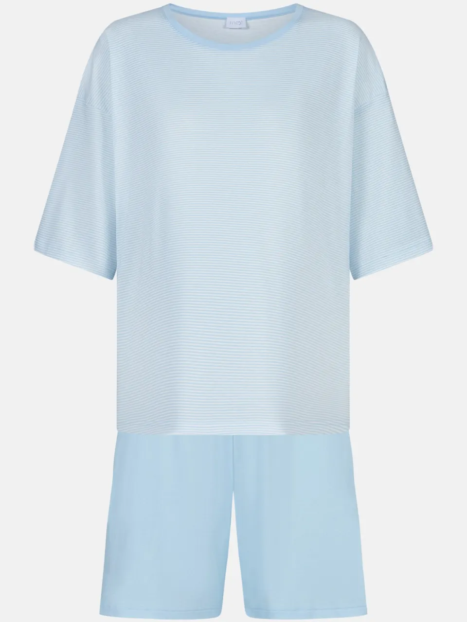 Mey Korte pyjama Serie Simple Stripes Alice Blue, foto 2