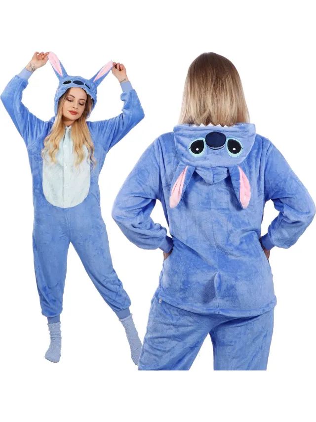 springos Onesie Volwassenen - Blauw