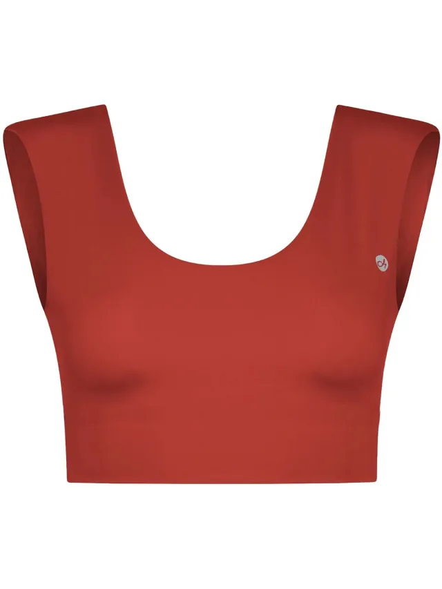 Deha Sport BH Deha Recycled Microfibre Sport Bra Oranje