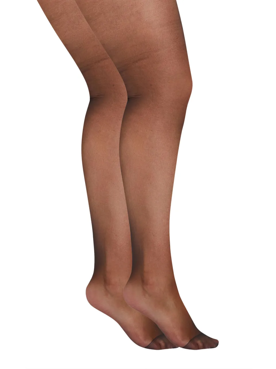 Yours Set Van Twee Paar 15 Denier Luxury Panty's In Zwart-48 Black
