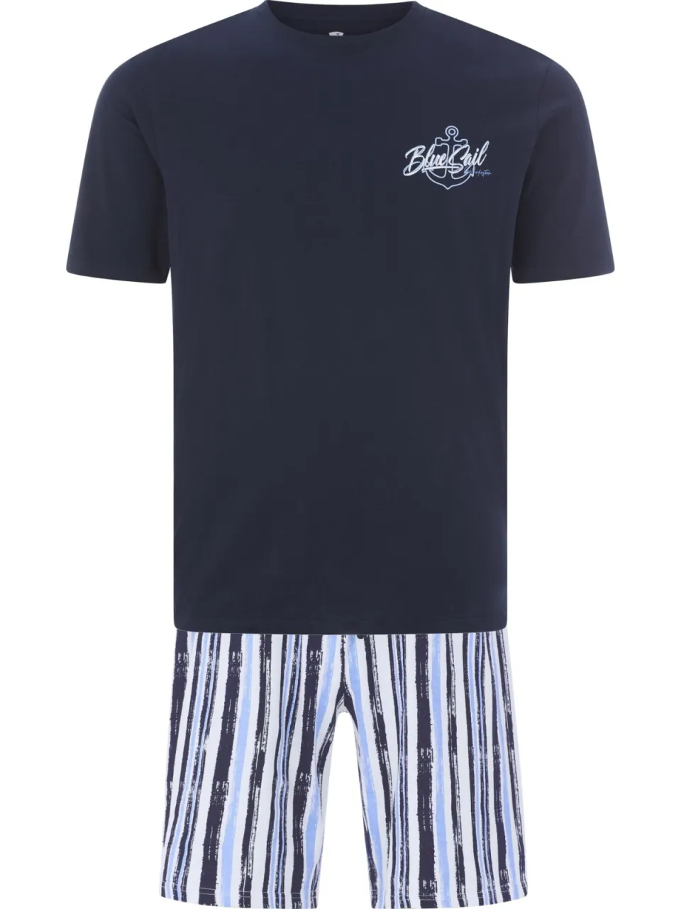 Jan Vanderstorm ASKIVAR pyjama donkerblauw