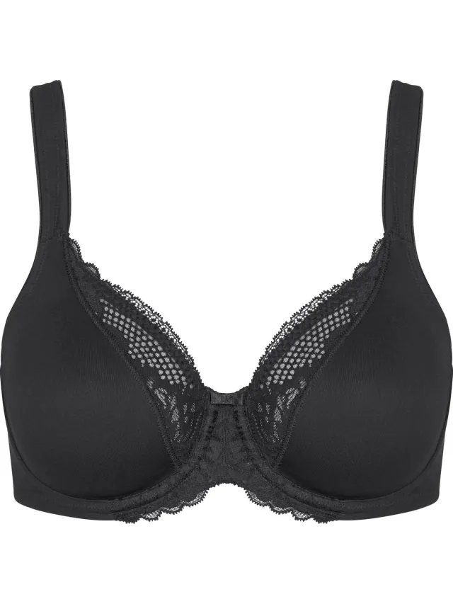 Triumph Modern Lace+Cotton W Vrouwen Beha - BLACK