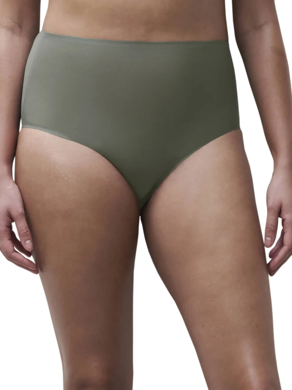 Chantelle Soft Stretch seamless one maxislip grijsgroen, foto 3