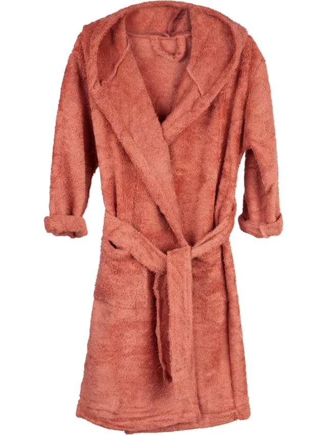 Timboo Badjas voor volwassenen - Apricot Blush Roze