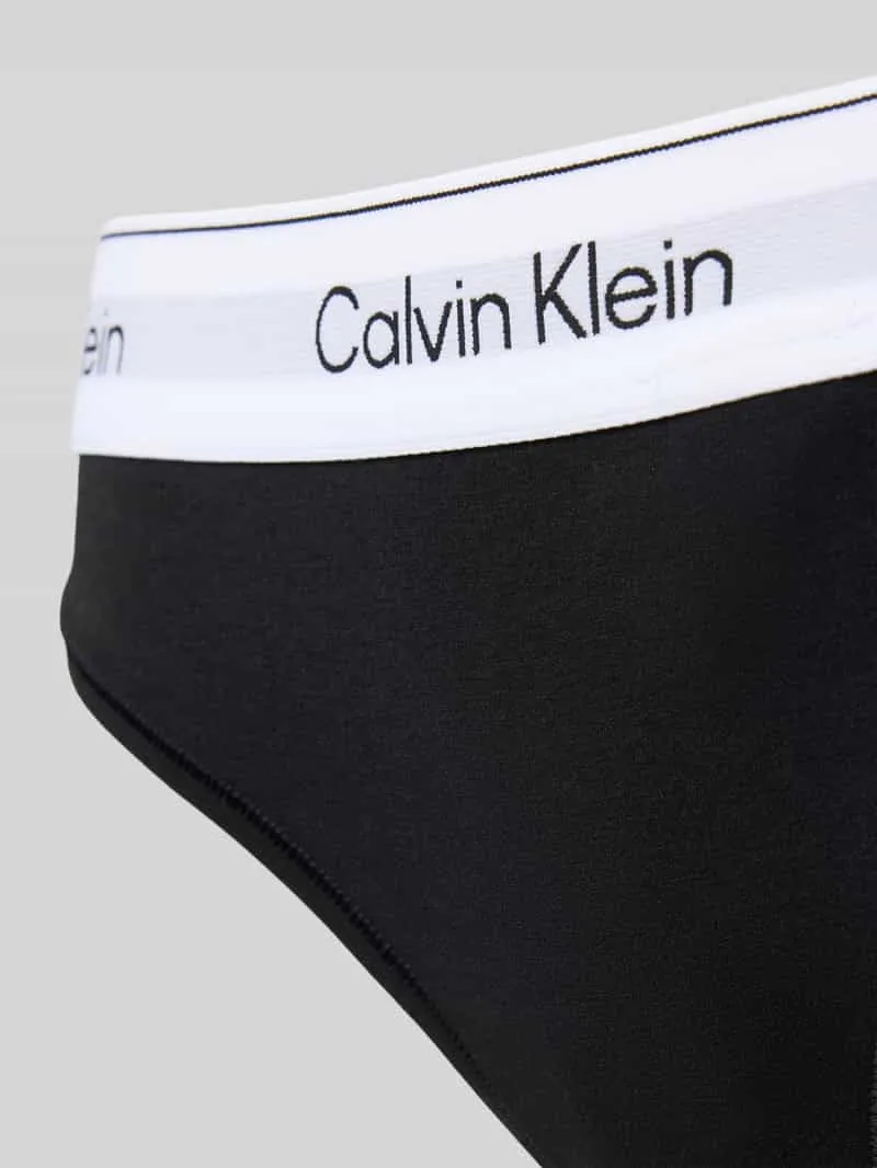 Calvin Klein Jeans Thong string zwart, foto 2