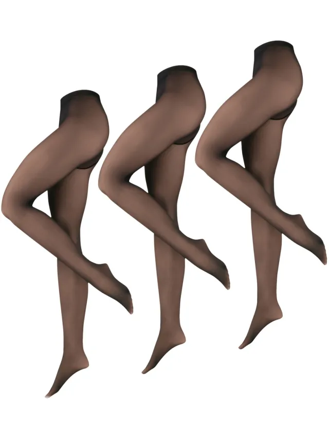 nur die Feinstrumpfhose Strumpfhose Warm & Transparent 80 DEN zwart